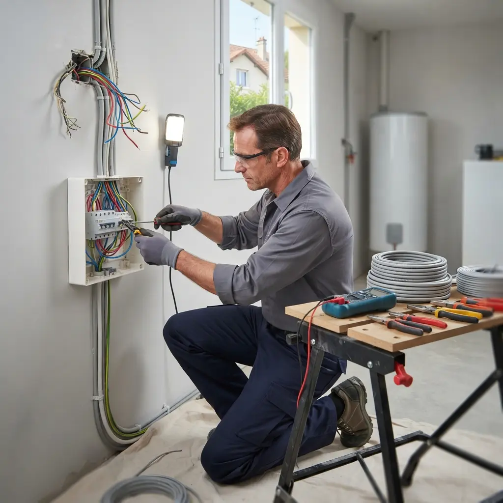Une installation électrique fiable pour votre sérénité