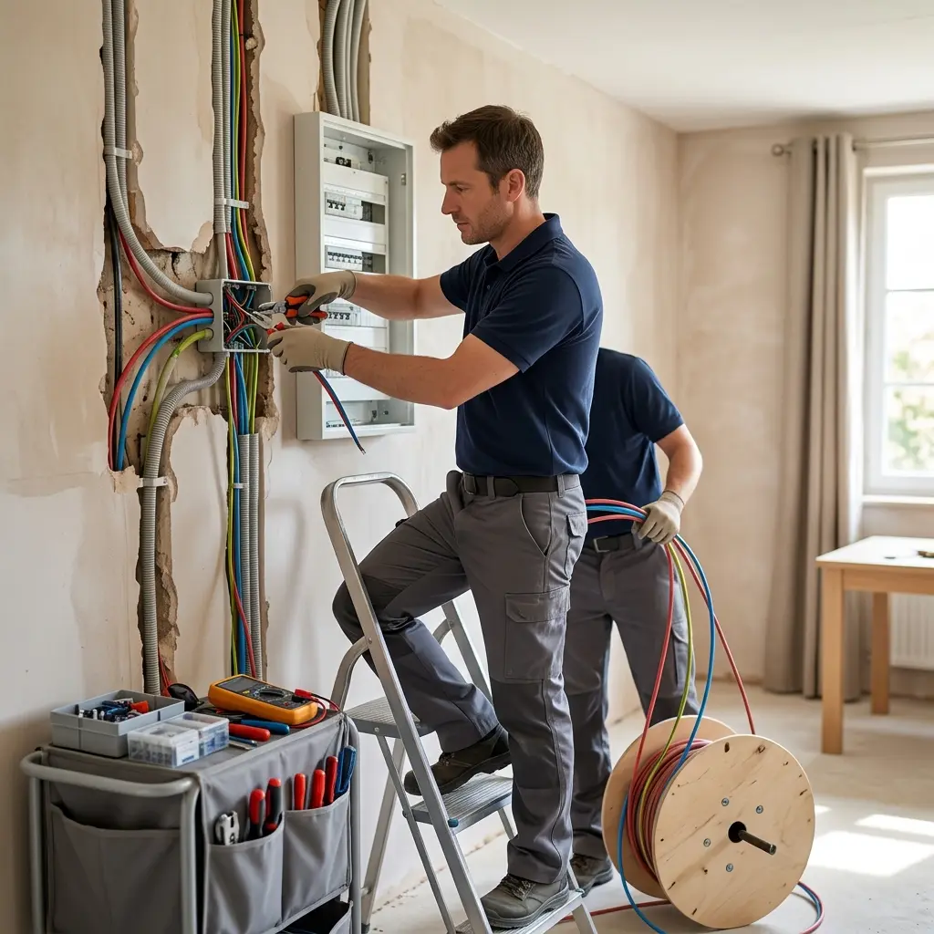 Refaire l'électricité Breuil-le-Sec (60840)