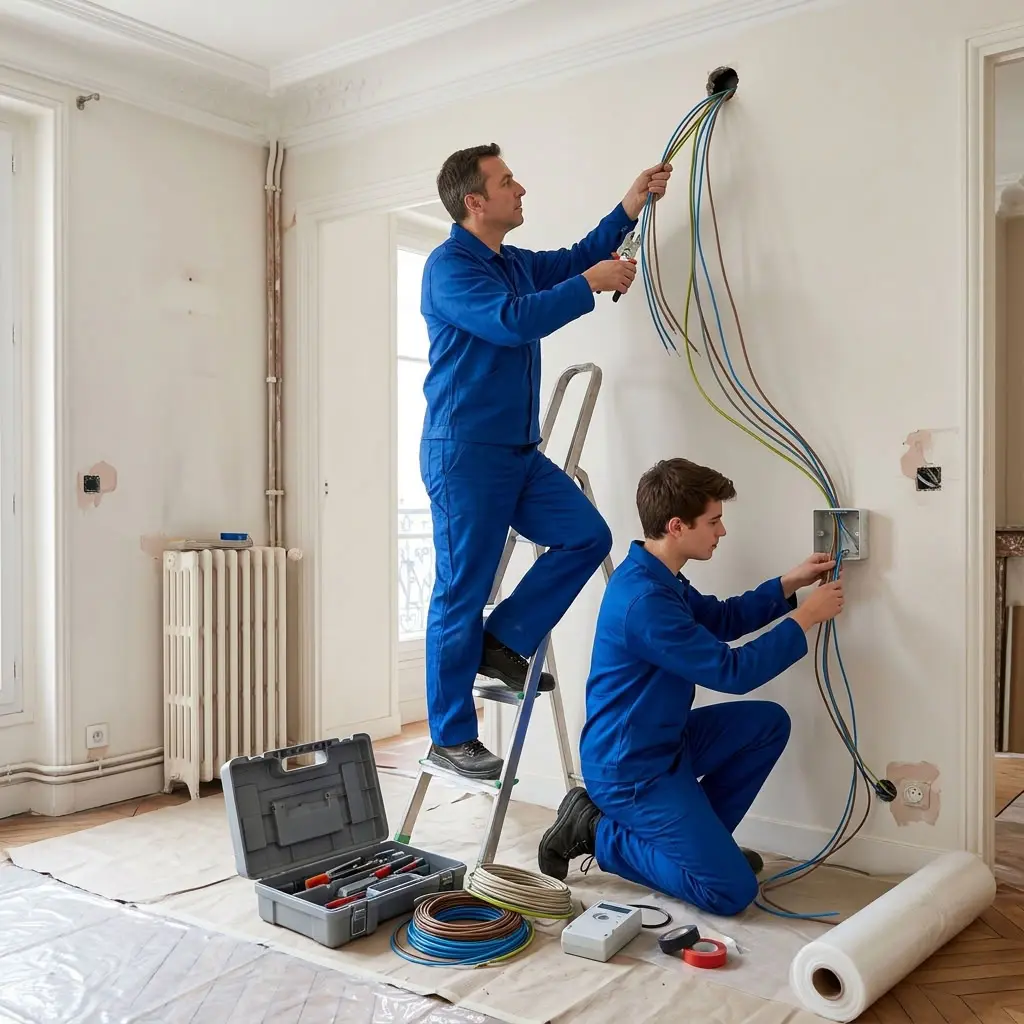 Comment se déroule la rénovation de votre réseau à Paris ?