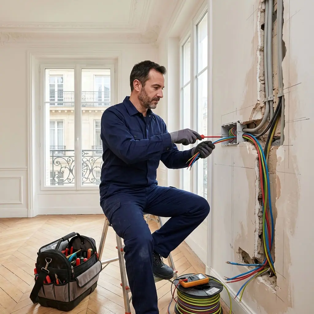 Refaire l'électricité Paris (75000)