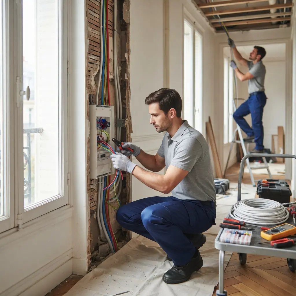 Conseils de prévention pour vos installations électriques à Paris 1