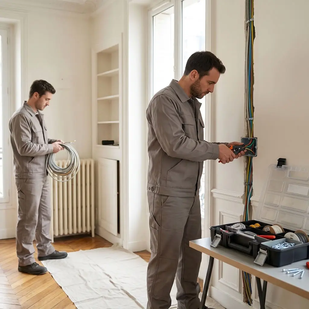 Refaire l'électricité Paris 2 (75002)
