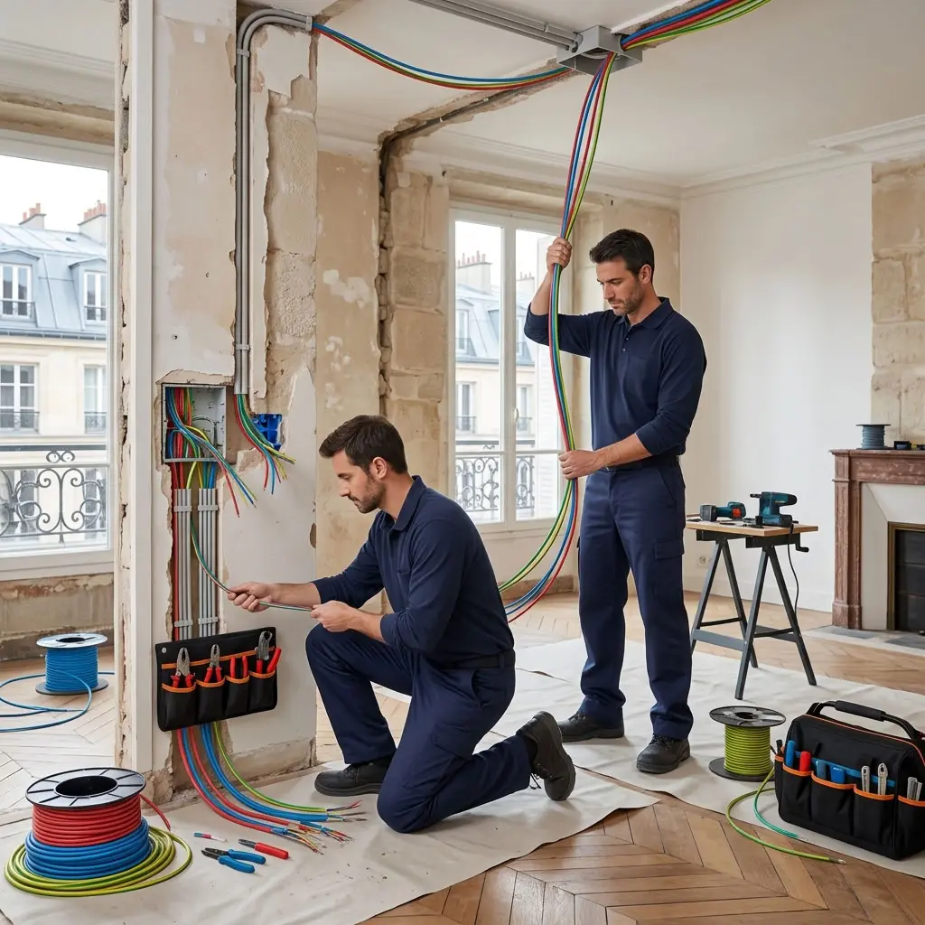 Refaire l'électricité Paris 5 (75005)