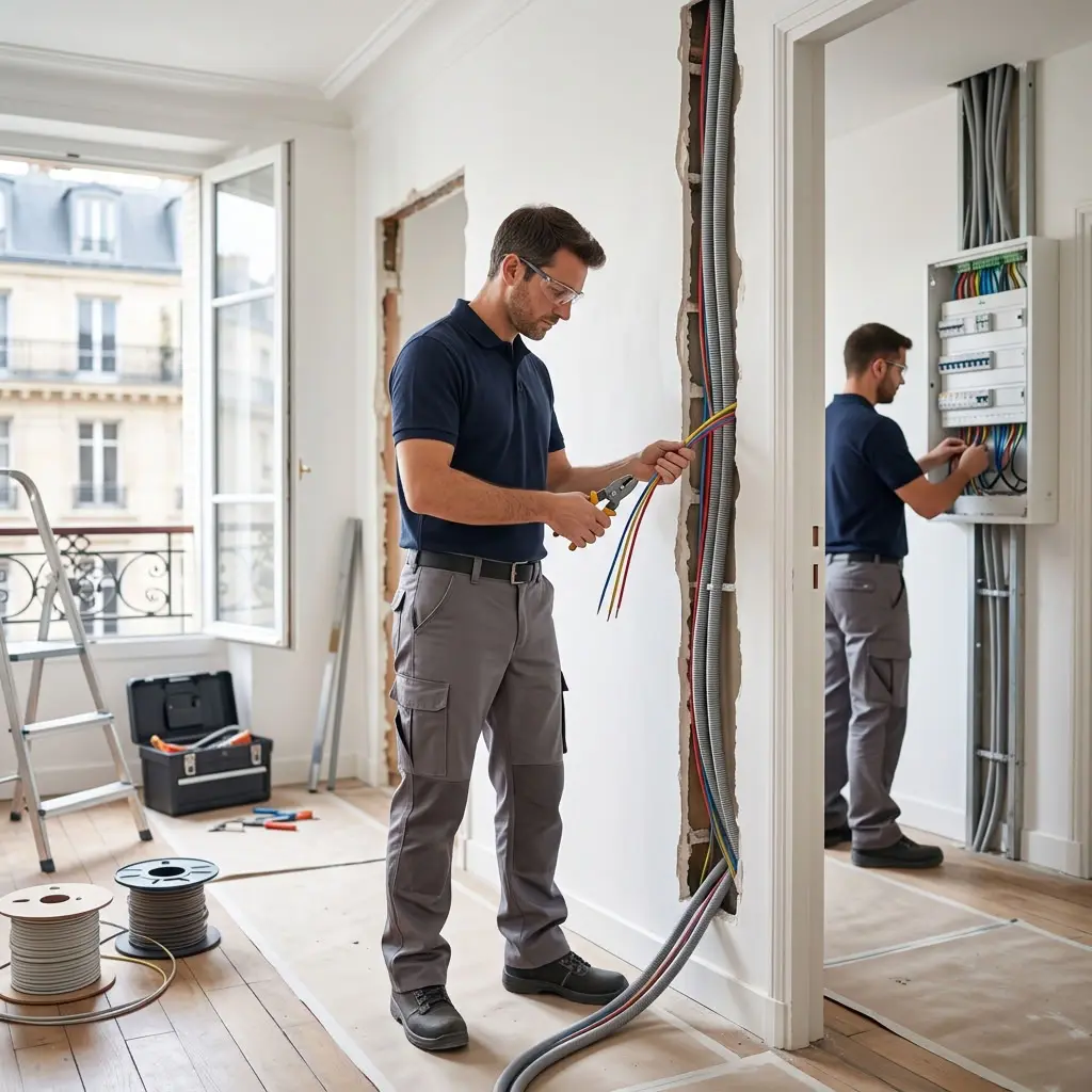 Refaire l'électricité Paris 7 (75007)