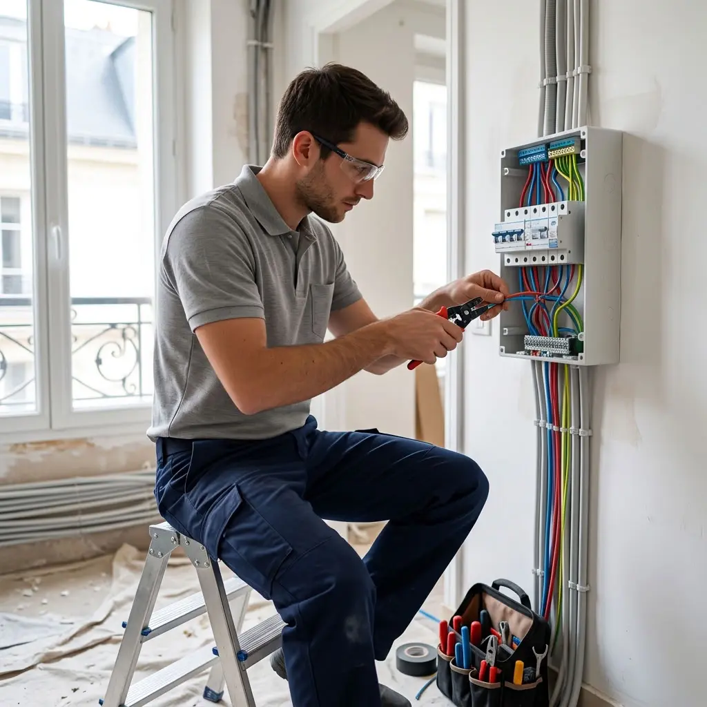 Refaire l'électricité Paris 10 (75010)