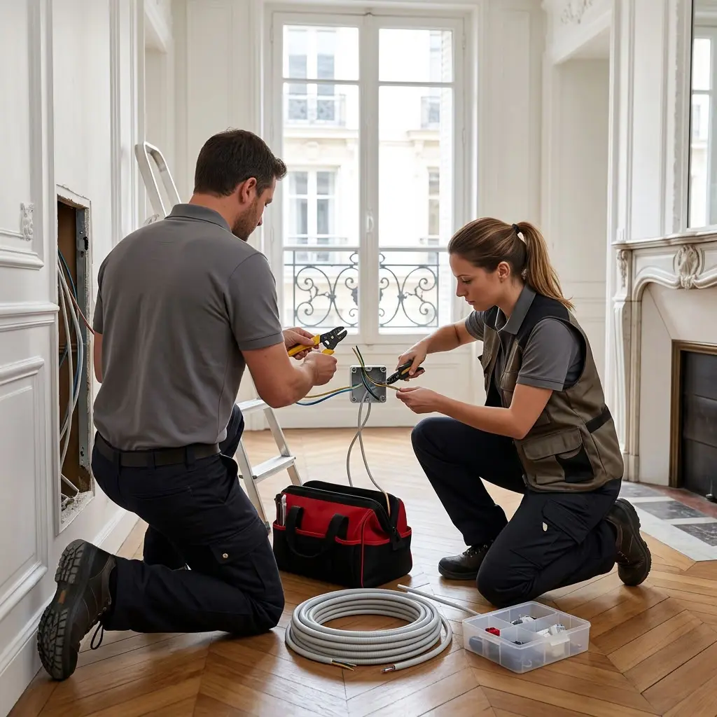 À Paris 14, votre électricien local
