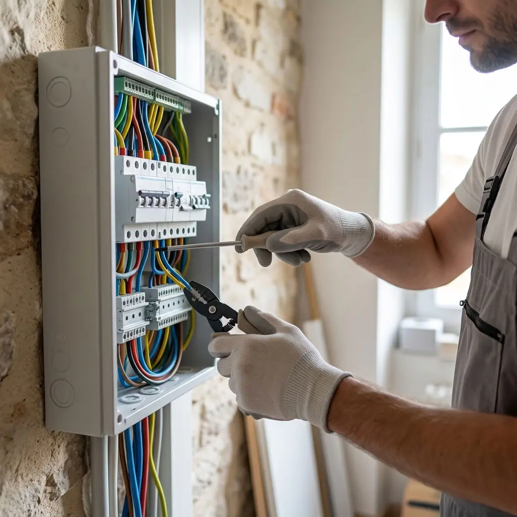 Notre méthode pour refaire l'électricité à Melun