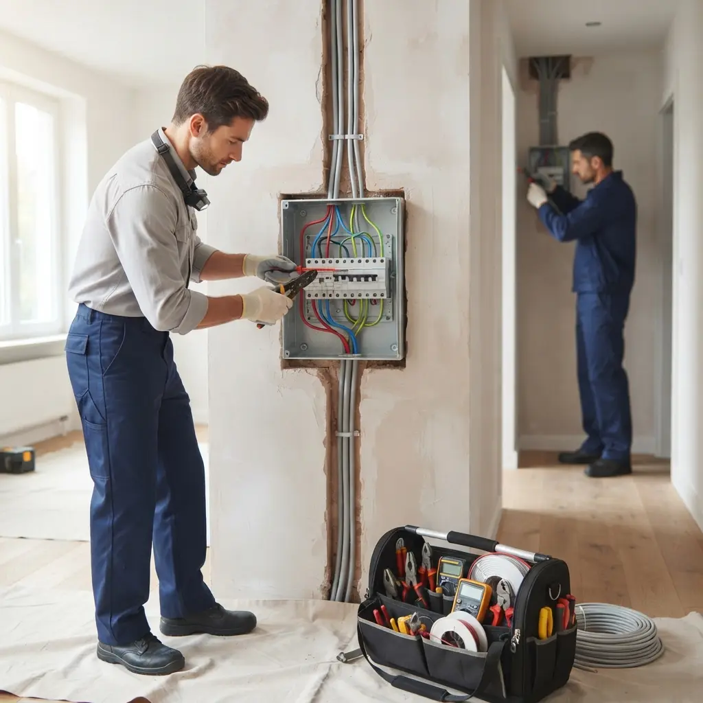 Notre approche pour refaire l'électricité à Rochette
