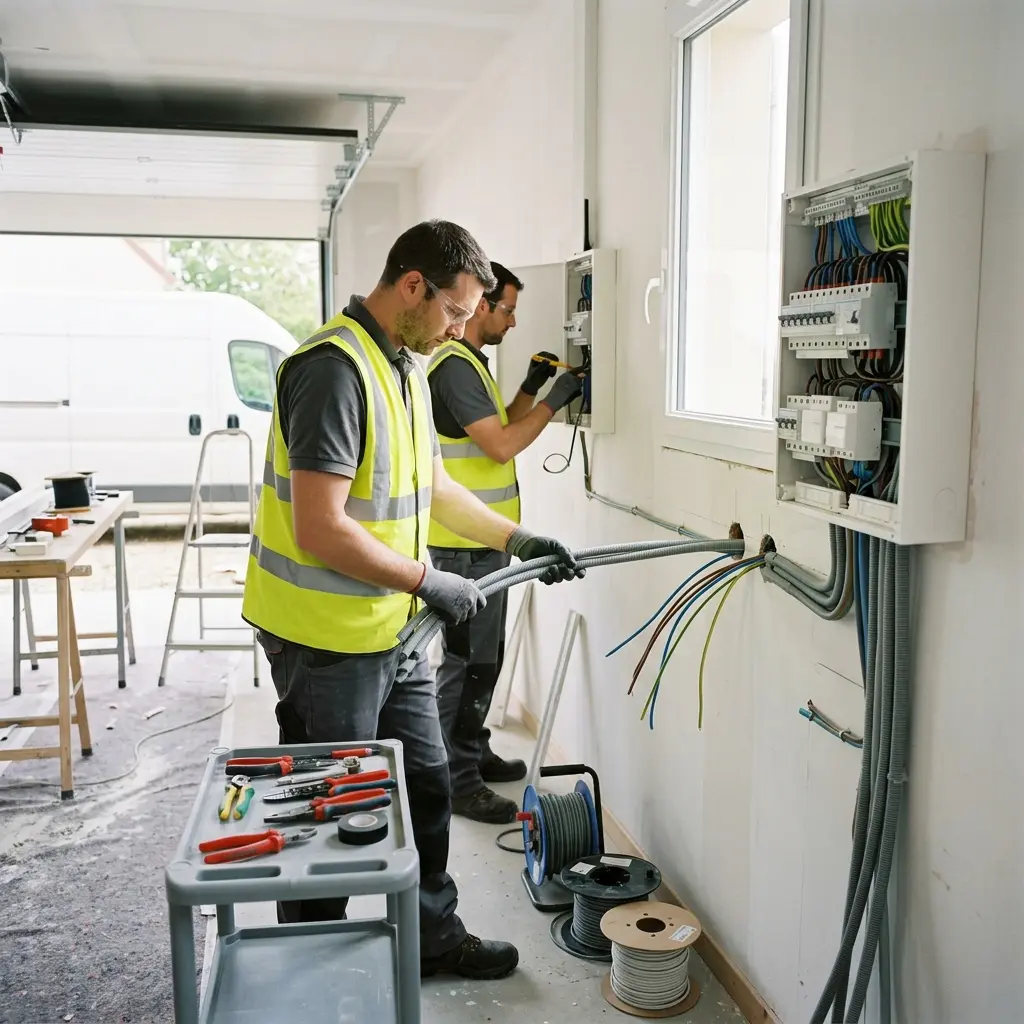 Une installation électrique fiable et durable pour votre maison