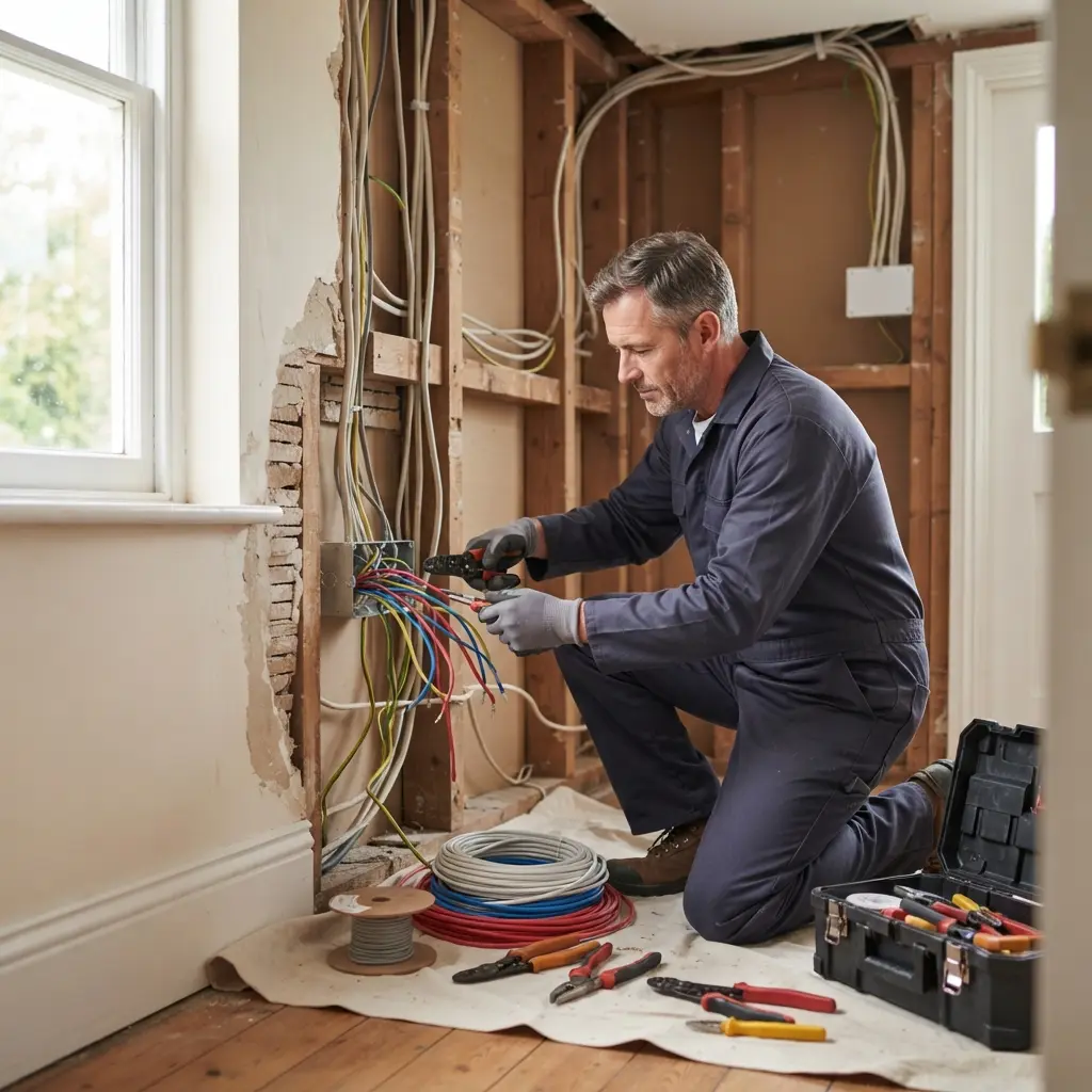 Rassurez‑vous, votre chantier électrique est entre de bonnes mains