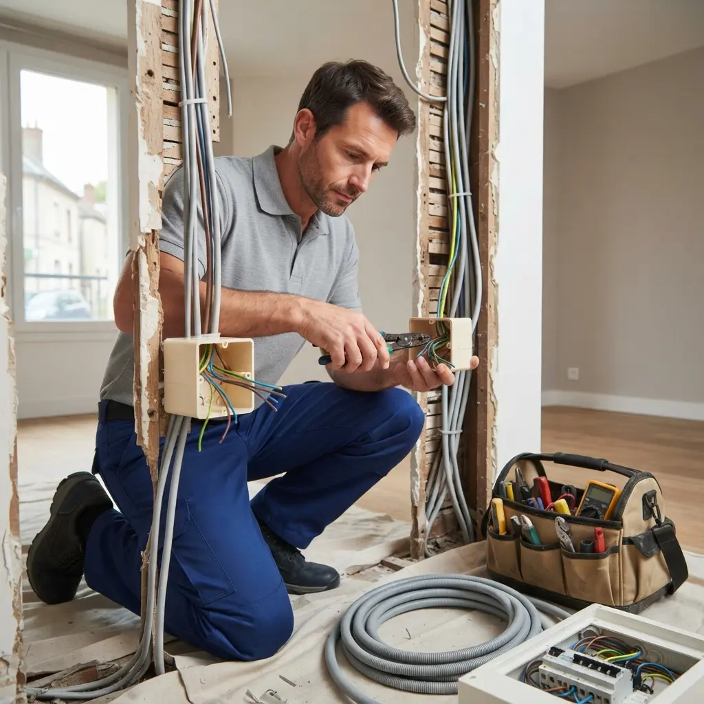 Refaire l'électricité Crégy-lès-Meaux (77124)