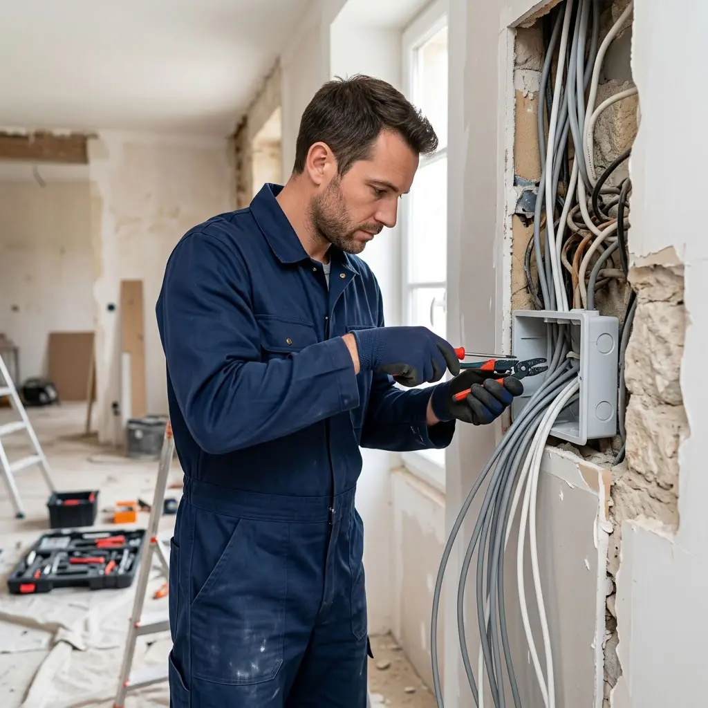 Comment se déroule la rénovation électrique à Brie-Comte-Robert ?