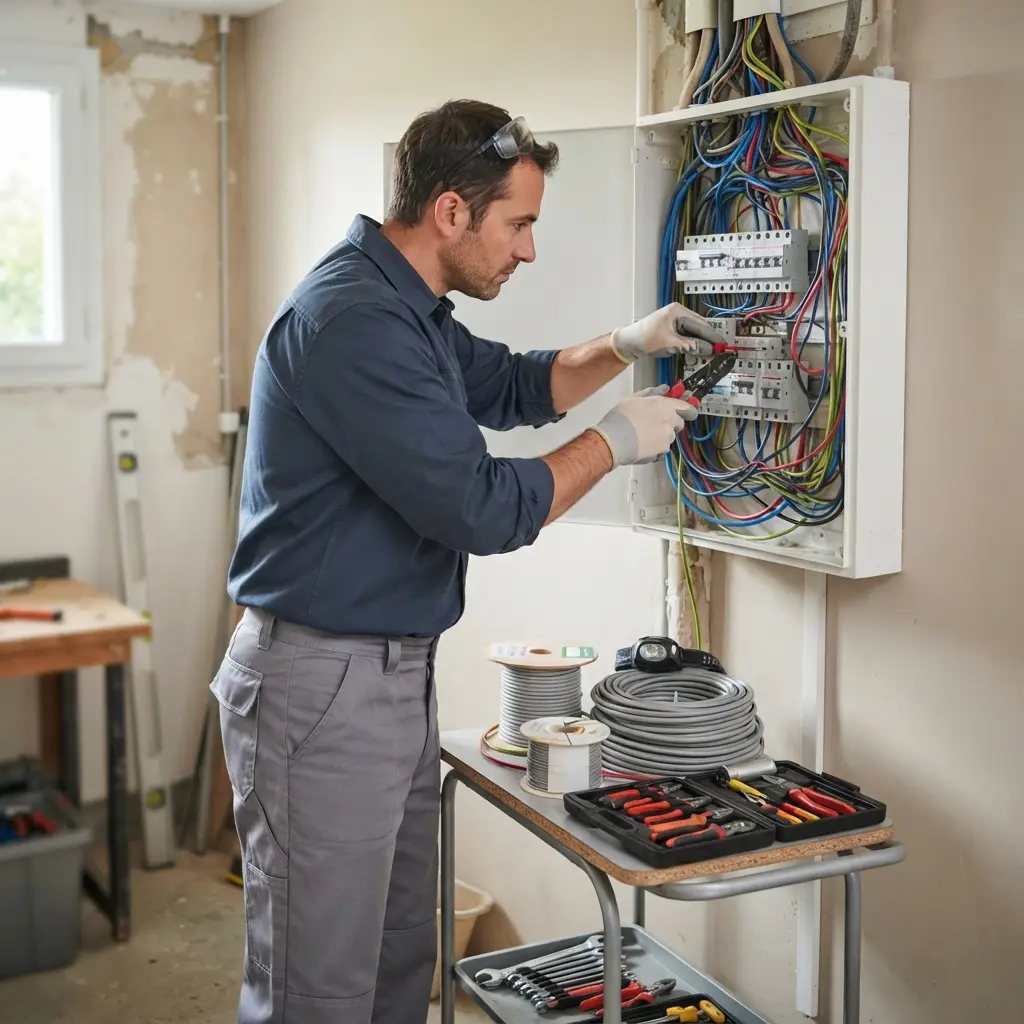 Comment se déroule le projet pour refaire l'électricité à Saint-Mard ?