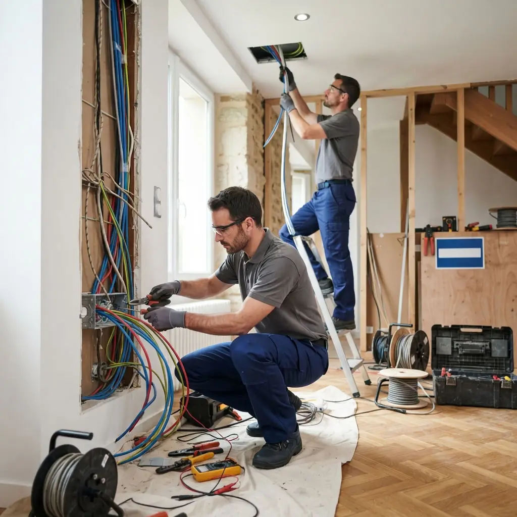Refaire l'électricité Jouy-sur-Morin (77320)
