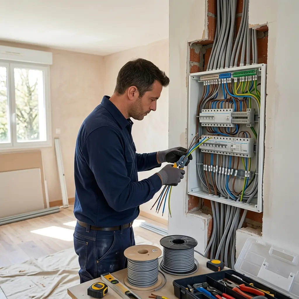 Une installation électrique fiable pour votre sérénité