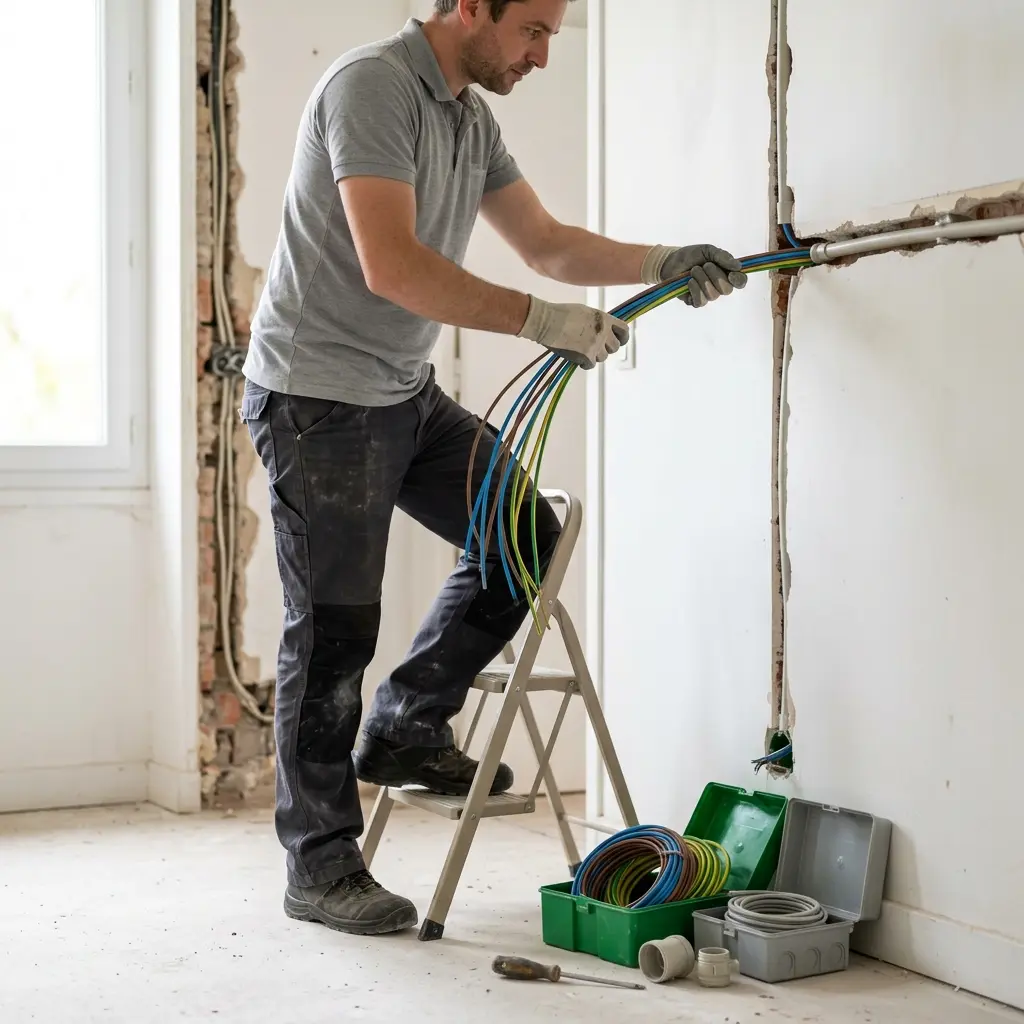 Comment se déroule la rénovation électrique à Vaires-sur-Marne ?