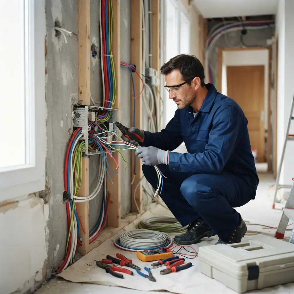 Refaire l'électricité Verneuil-l'Étang (77390)