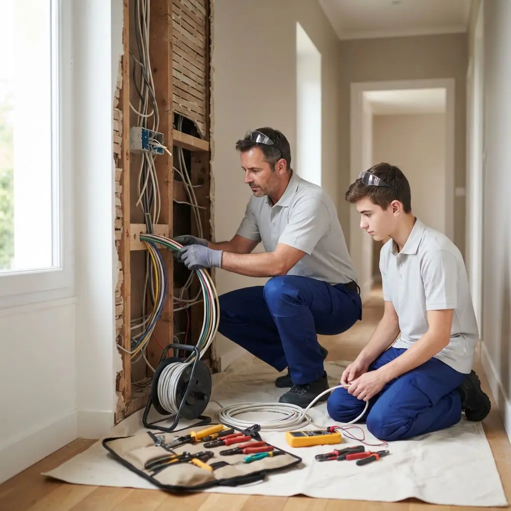Pourquoi choisir notre service pour refaire l'électricité à Trilport