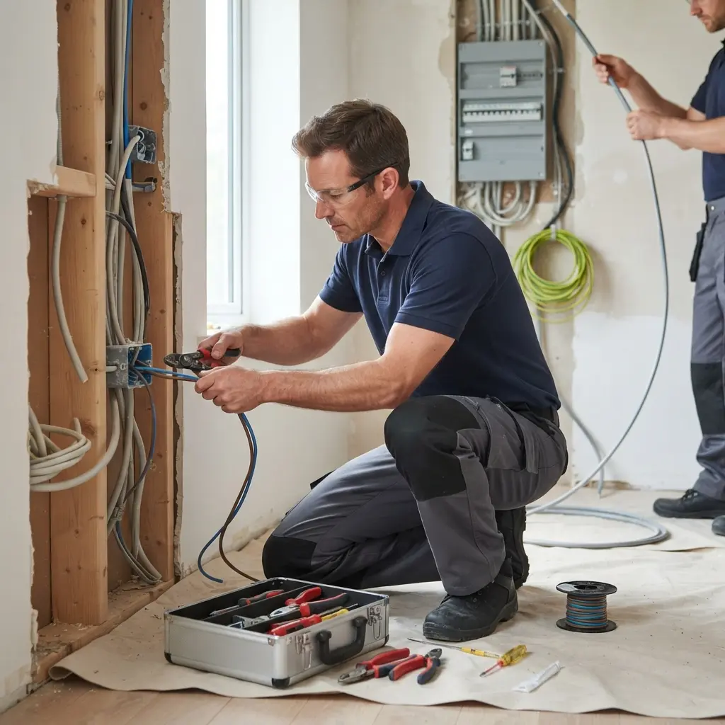 Notre approche technique pour refaire l'électricité