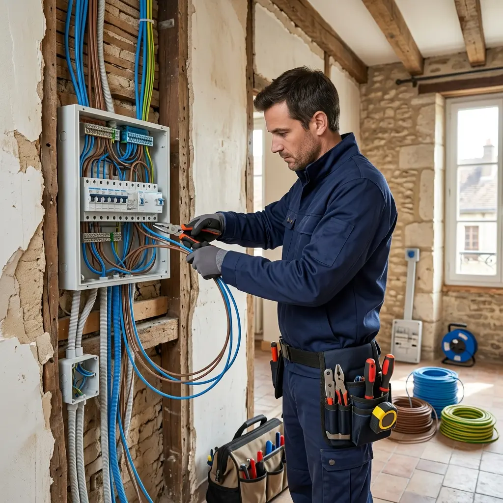 Refaire l'électricité Rebais (77510)
