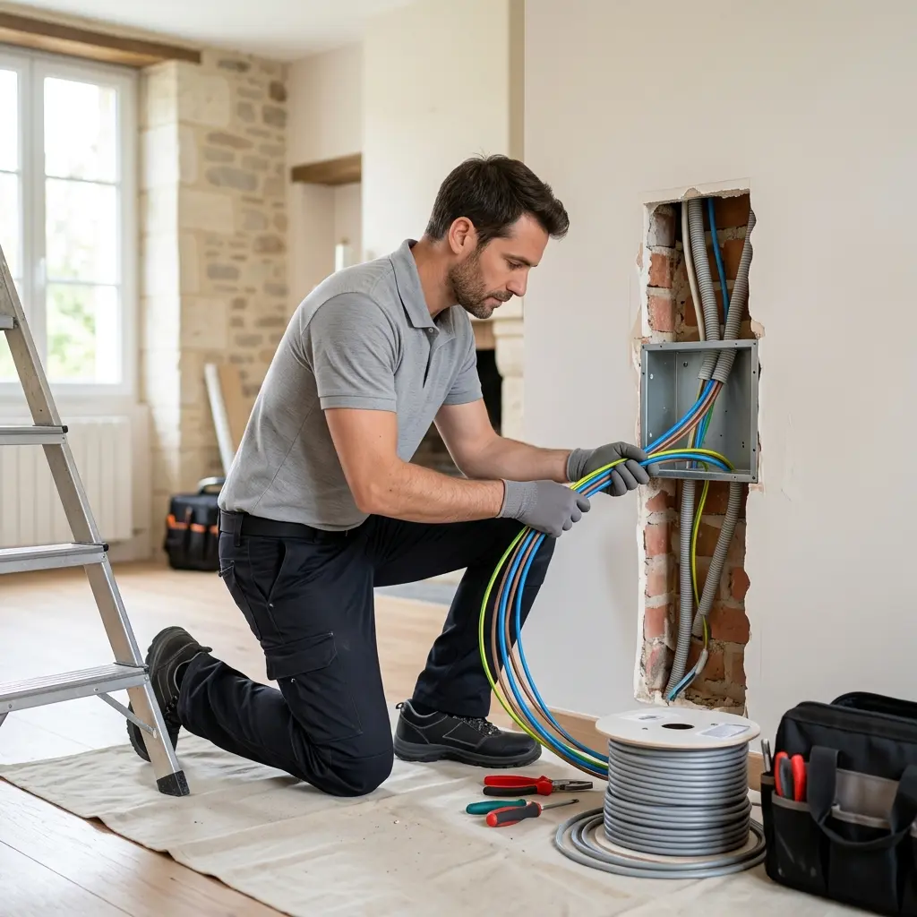 Refaire l'électricité Crécy-la-Chapelle (77580)