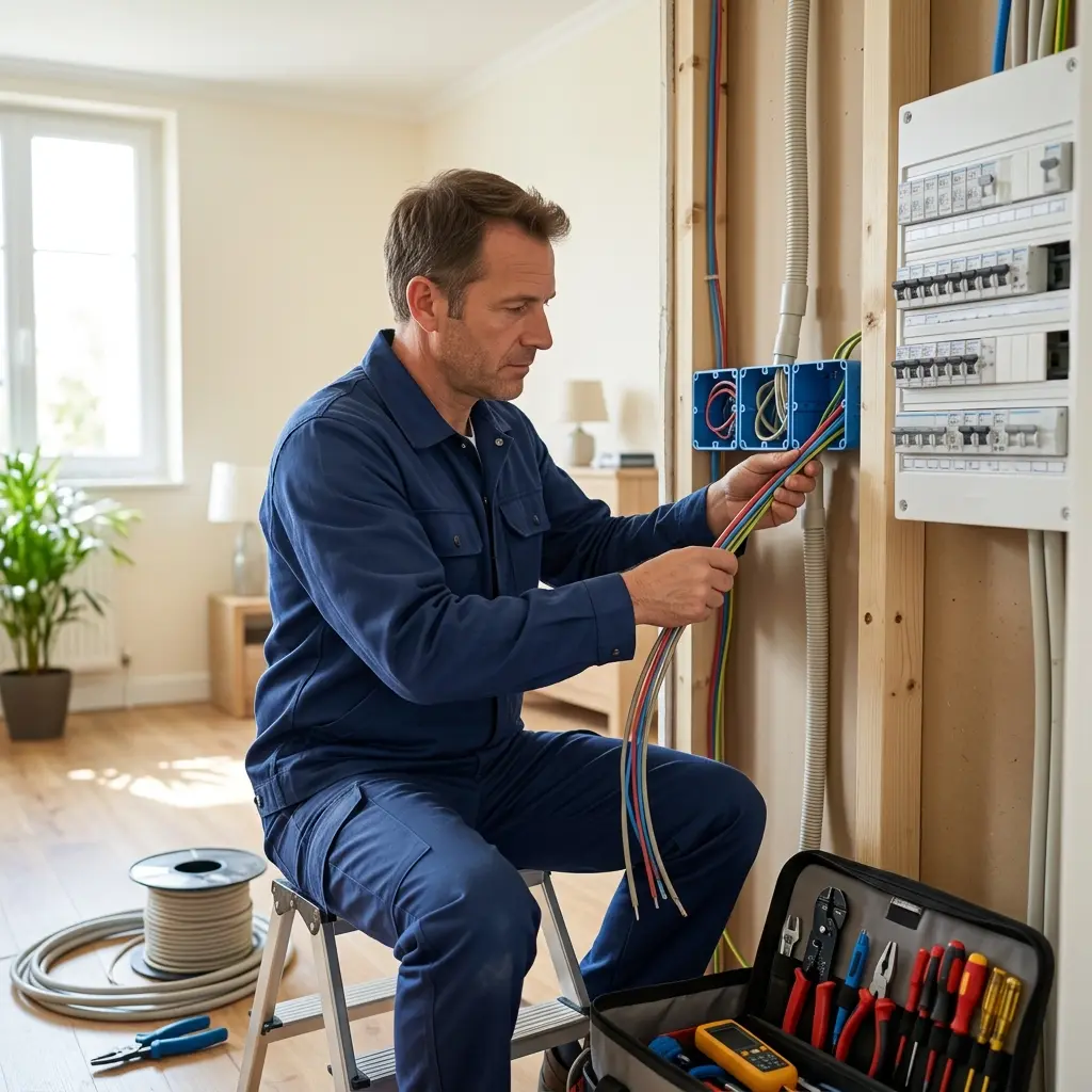 Refaire l'électricité Villiers-sur-Morin (77580)