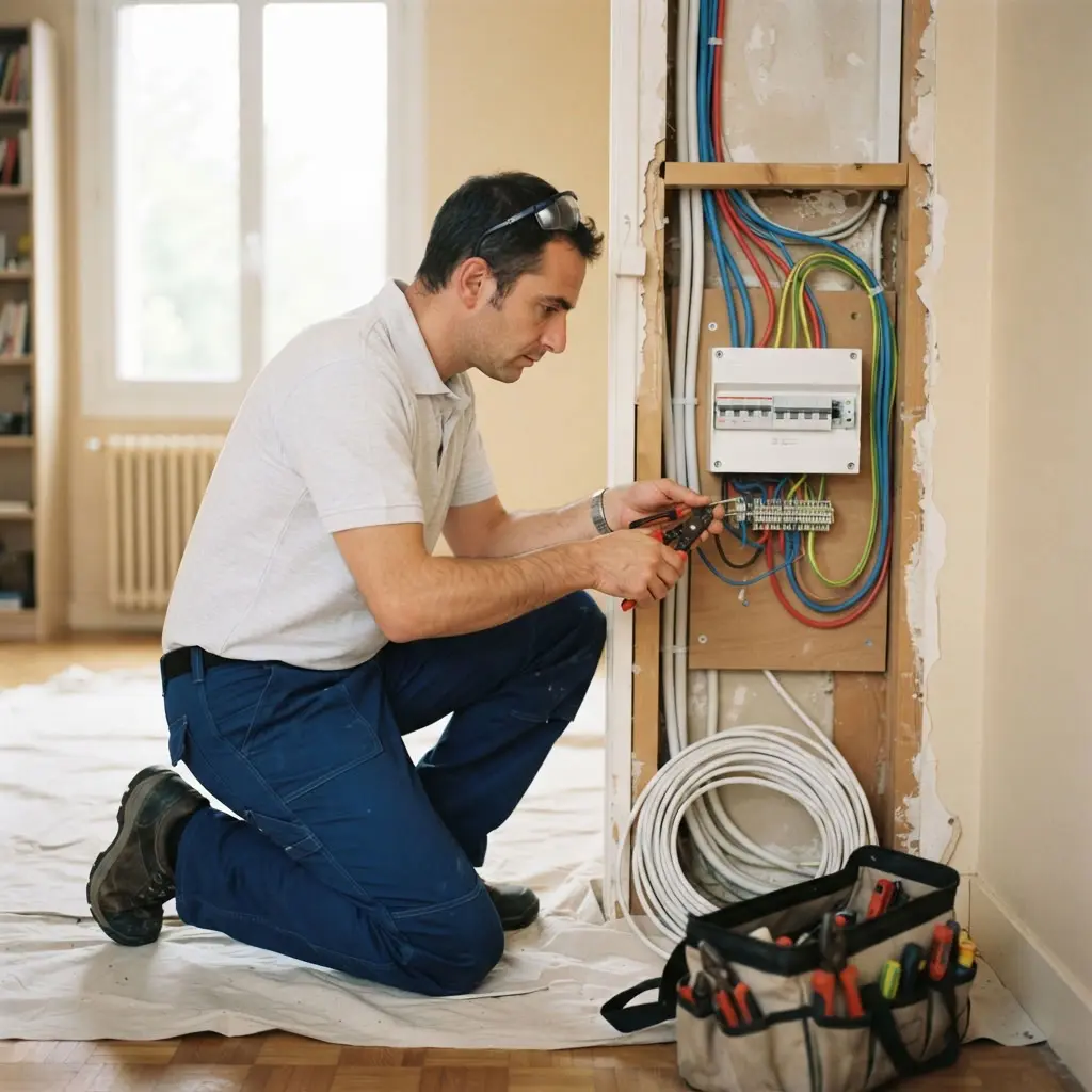 Refaire l'électricité Bois-le-Roi (77590)