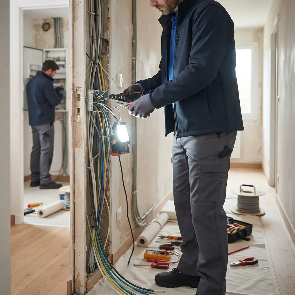 Refaire l'électricité Égreville (77620)