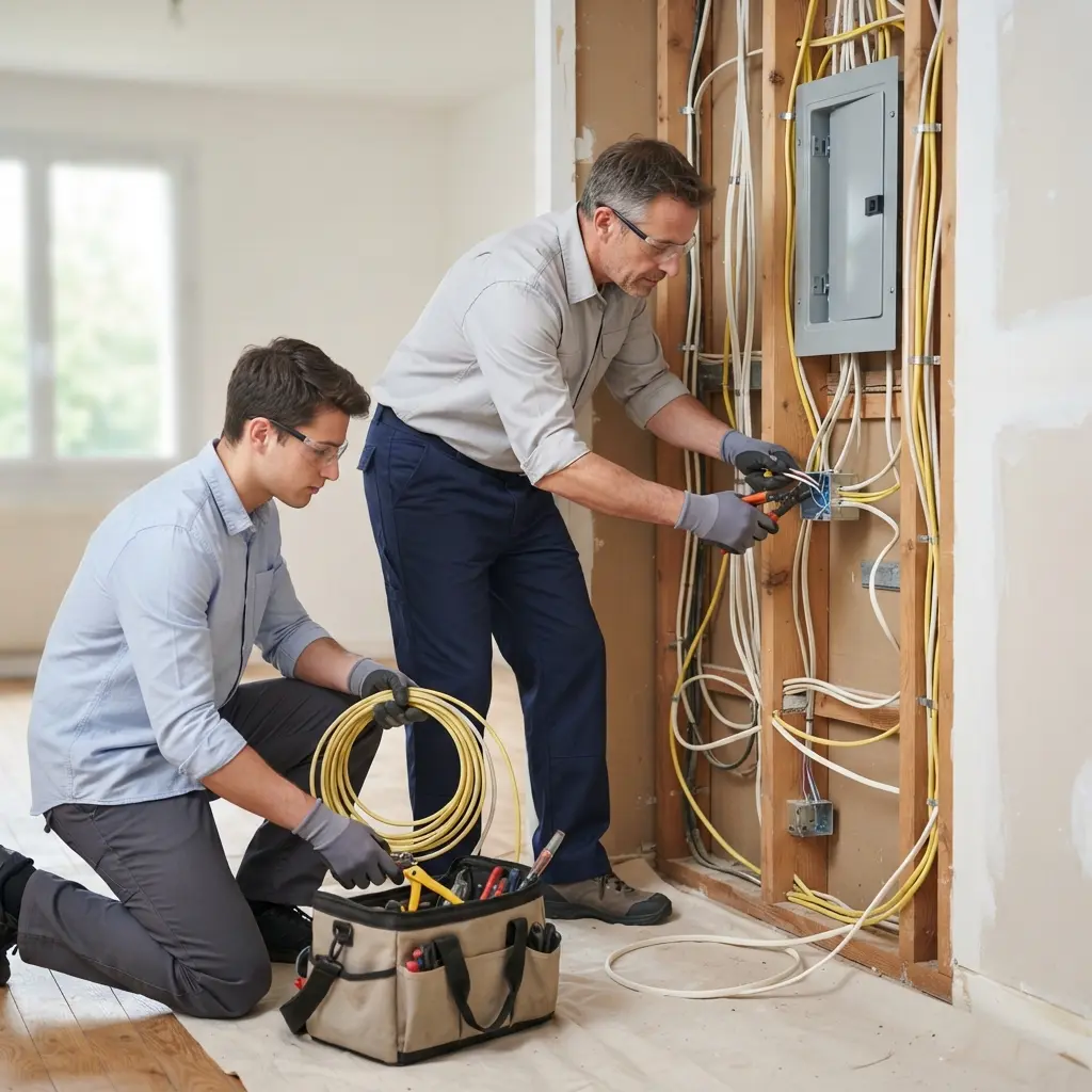 Pourquoi notre service de refaire l'électricité à Vernou‑la‑Celle‑sur‑Seine