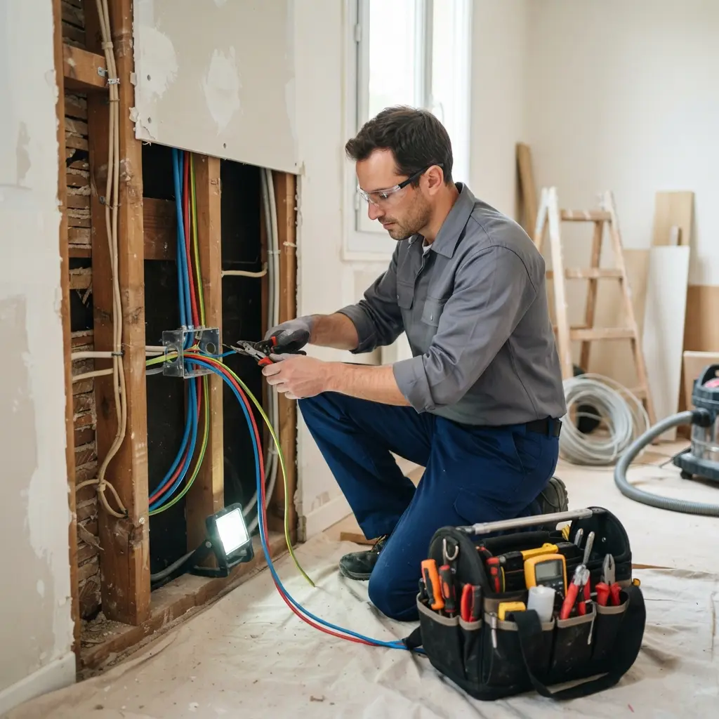 Précautions avant vos travaux électriques