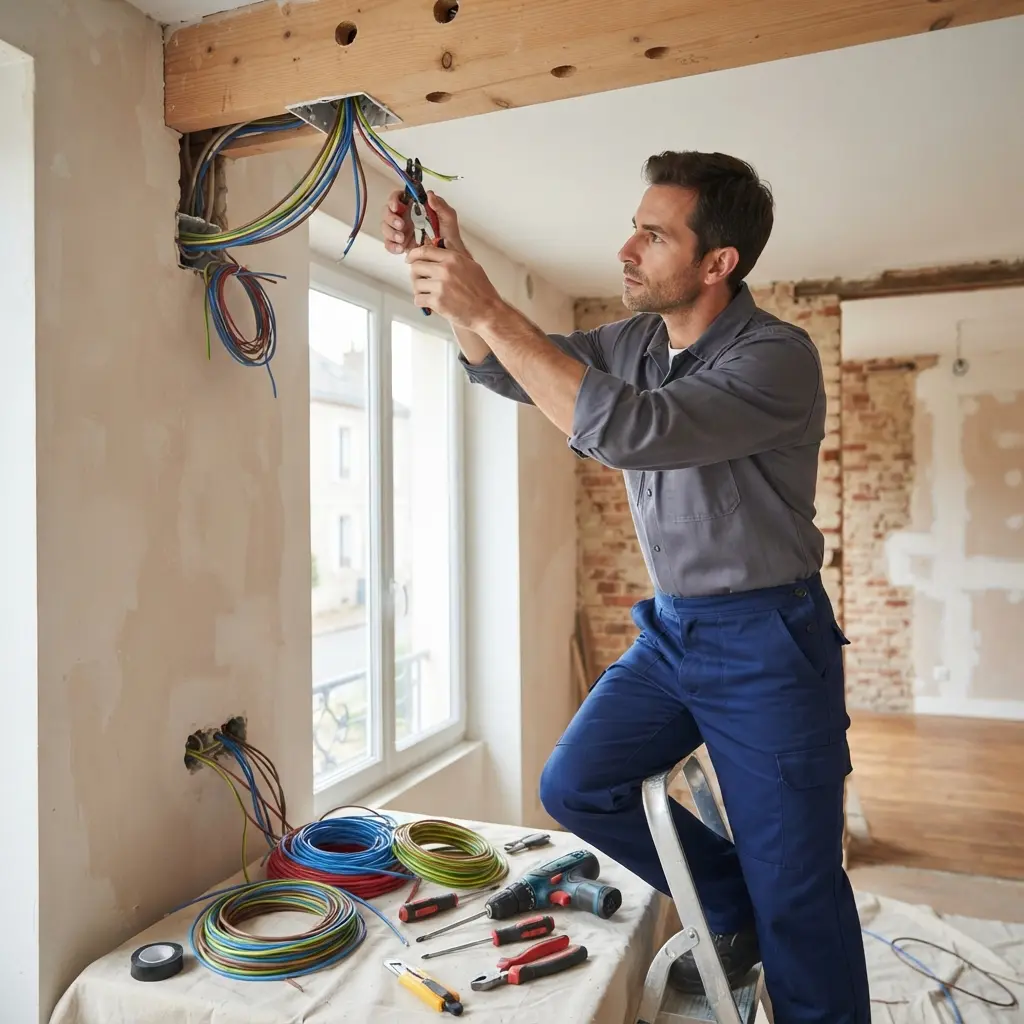 Refaire l'électricité Samois-sur-Seine (77920)