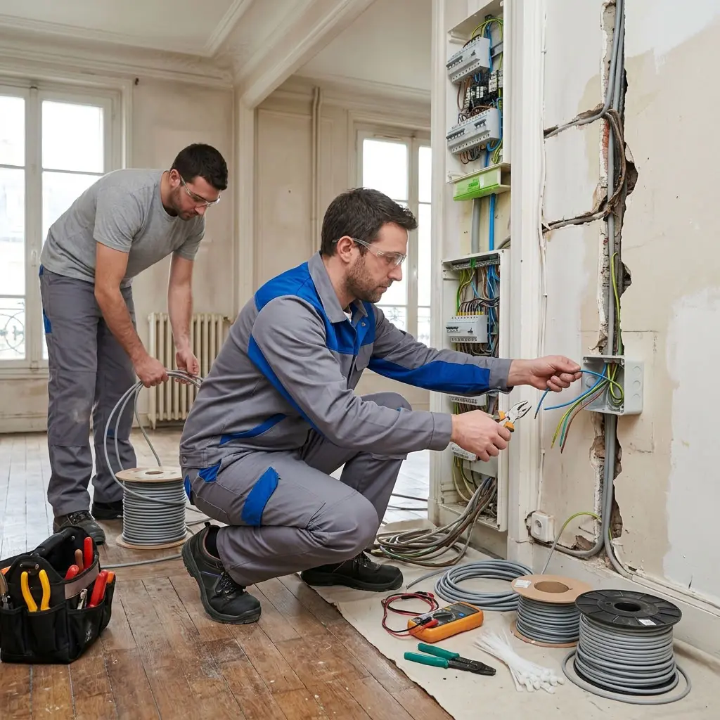 Refaire l'électricité Versailles (78000)