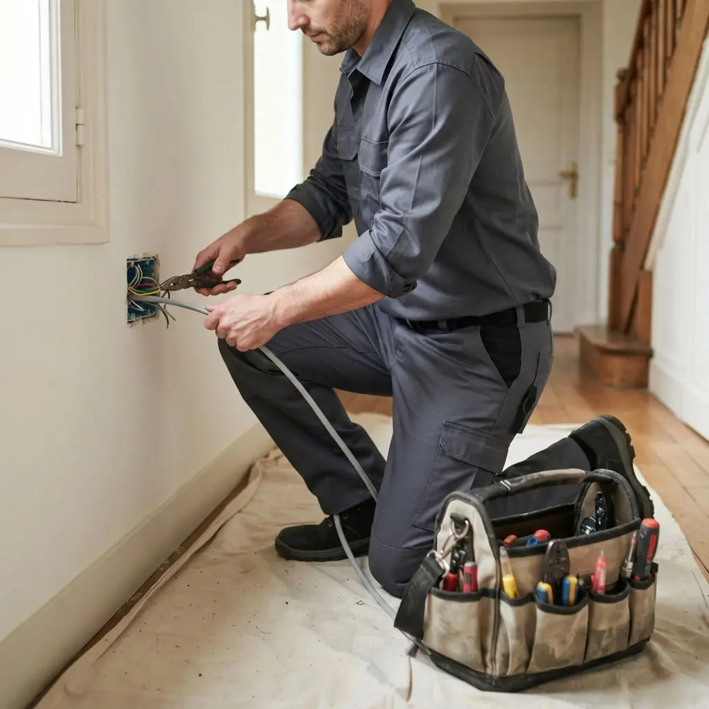 Notre méthode pour refaire l'électricité au Vésinet