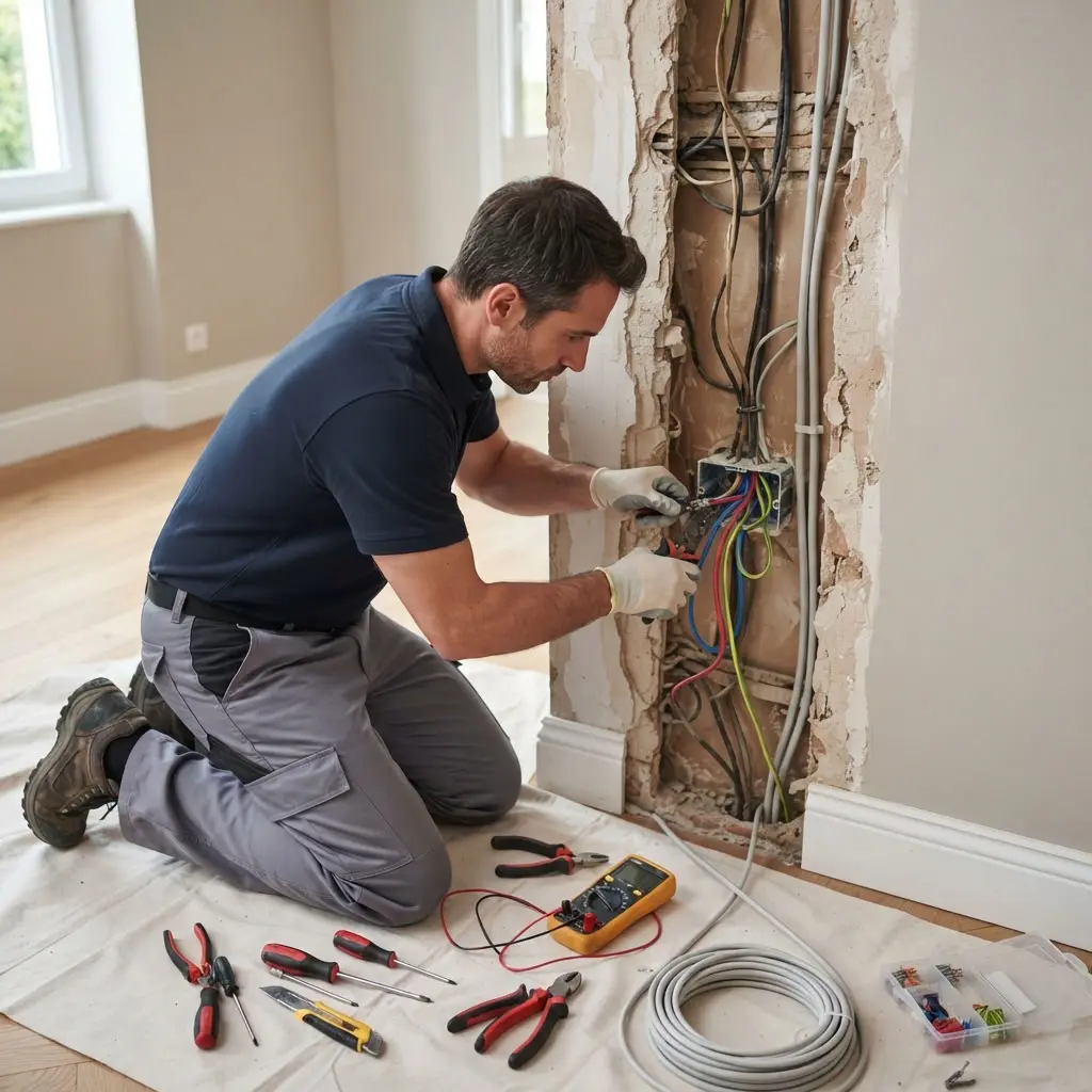 Comment se déroule la rénovation électrique à Marly-le-Roi ?