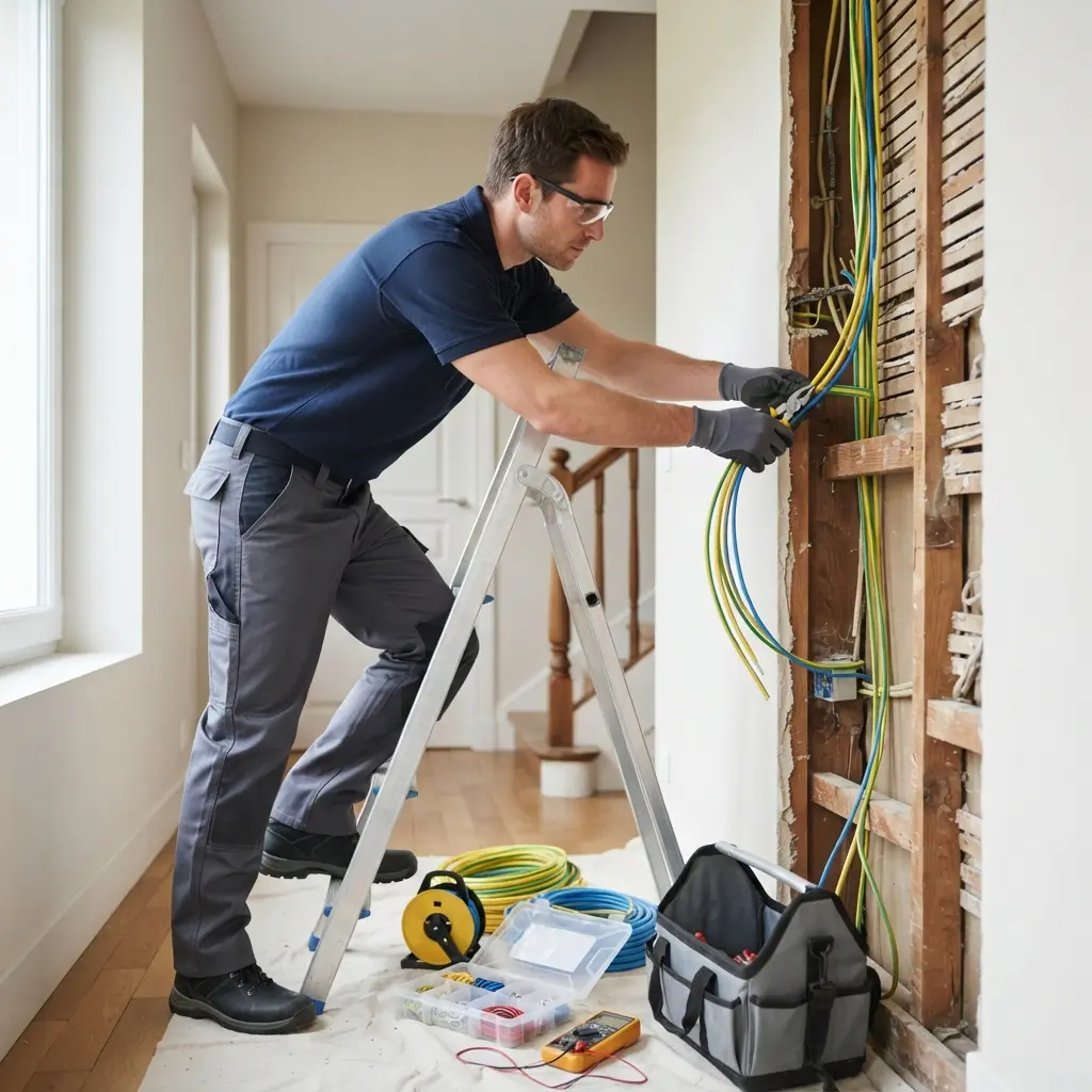 Une installation électrique sûre et durable pour votre foyer