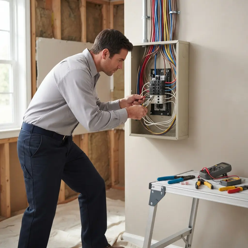 Notre méthode pour refaire l'électricité à Buchelay
