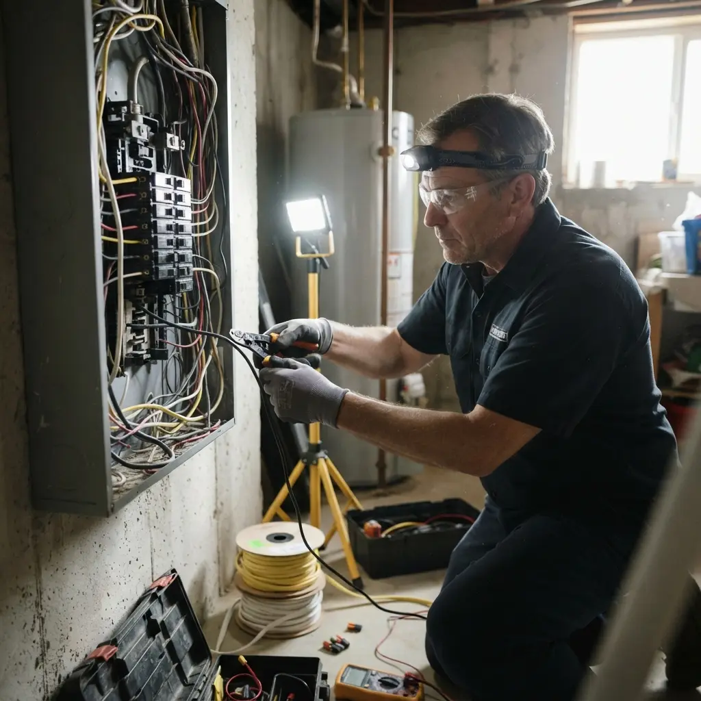 Notre méthode précise et sécurisée pour intervenir sur votre installation électrique à Magnanville