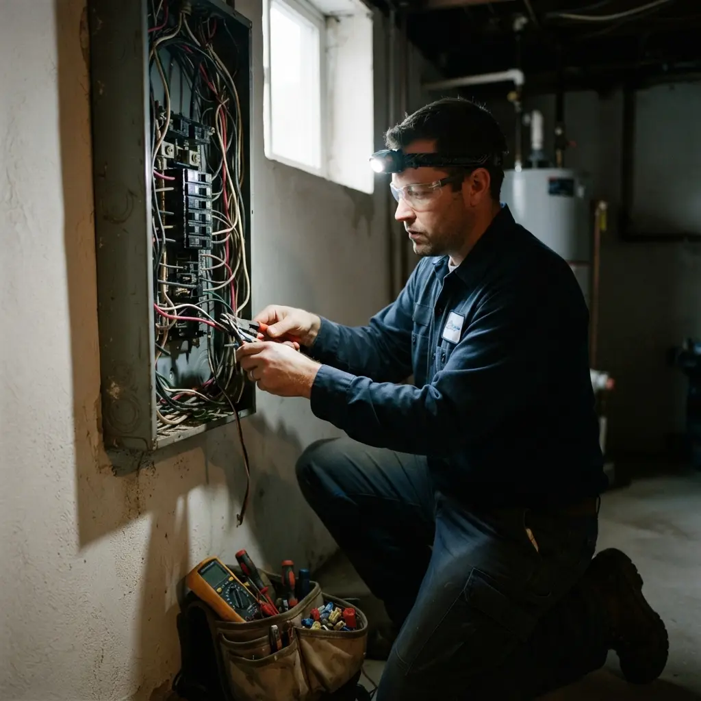 Quelles étapes suivent pour réparer l’électricité à Magnanville ?