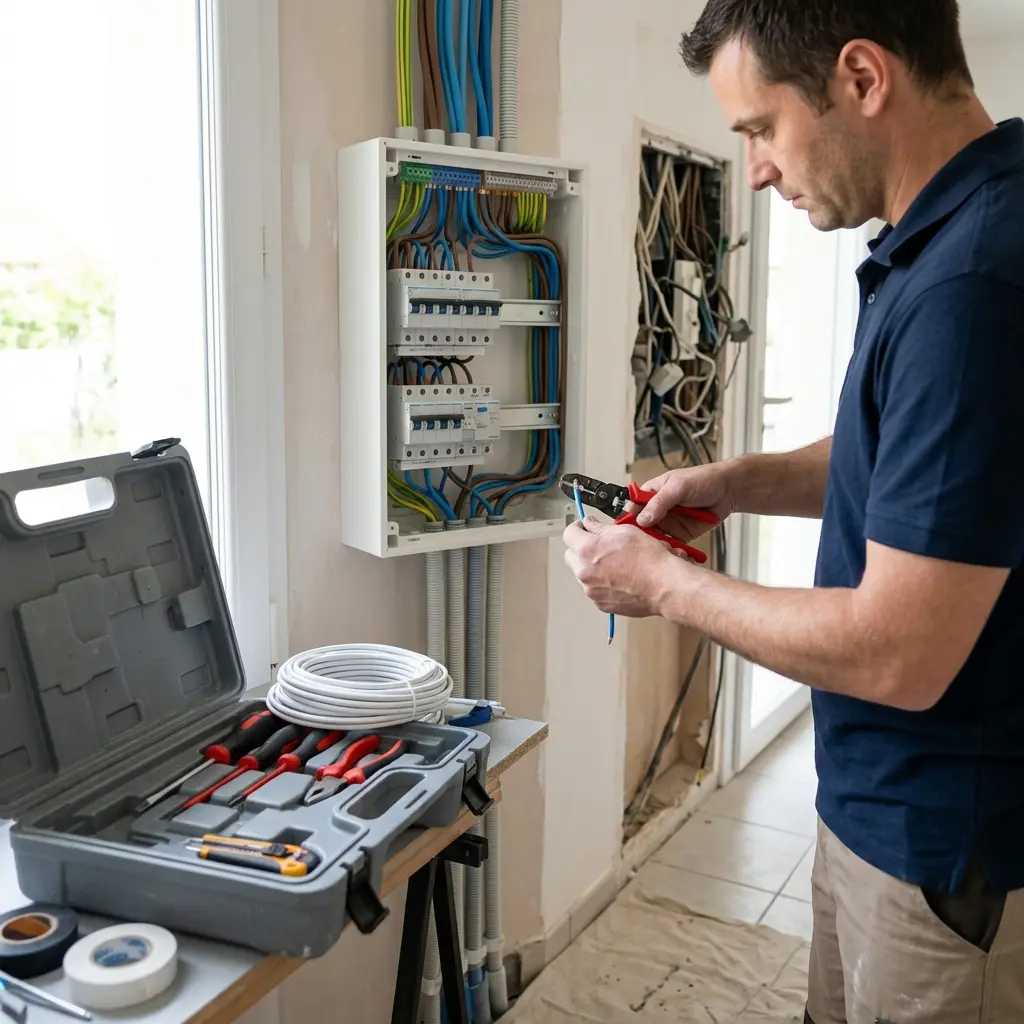Notre approche technique pour refaire l'électricité