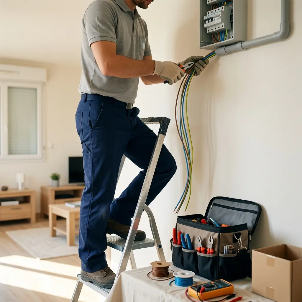 Comment se déroule la rénovation électrique à Maurepas ?