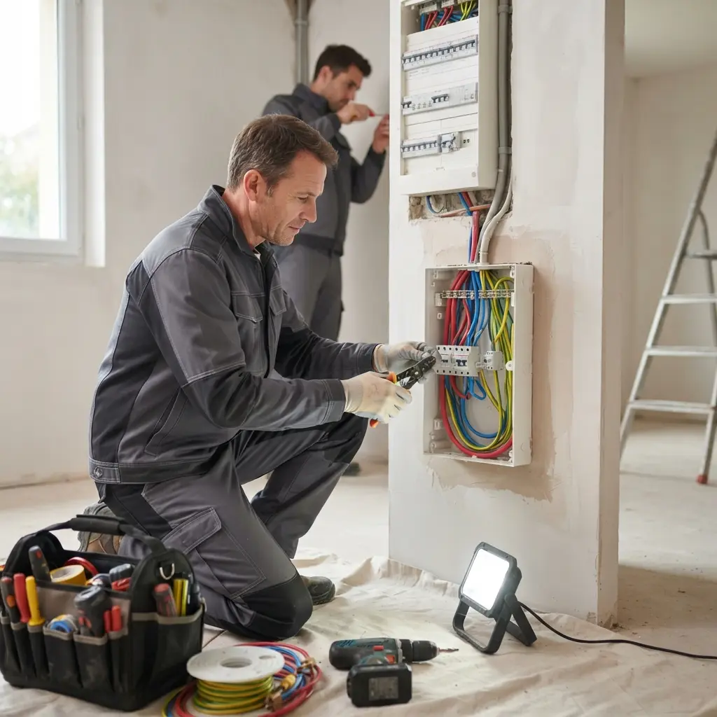 Comment l'intervention d'électricité se passe à Plaisir ?