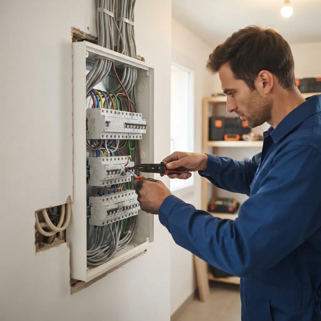Comment se déroule la rénovation électrique à Bois-d'Arcy ?