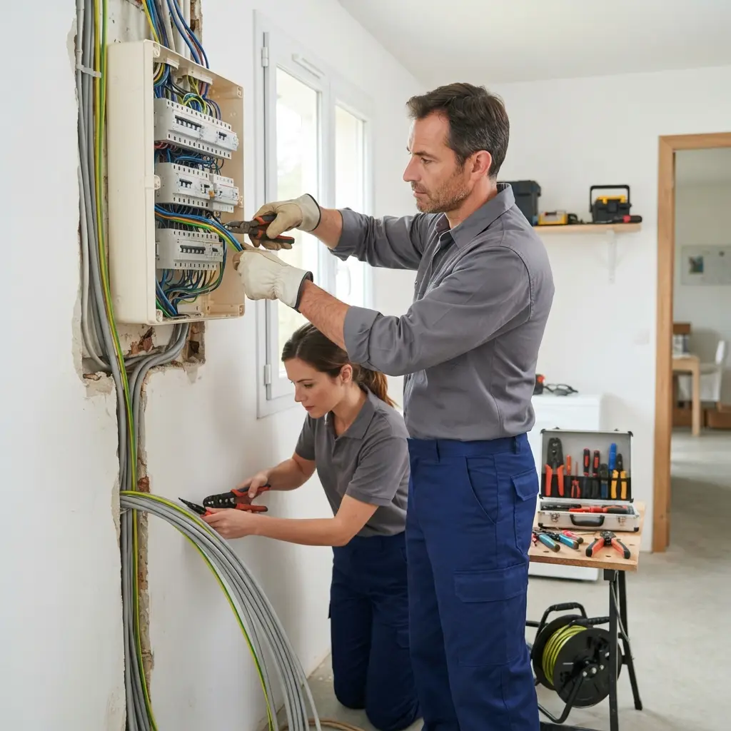 Pourquoi nous choisir pour refaire l'électricité à Aubergenville