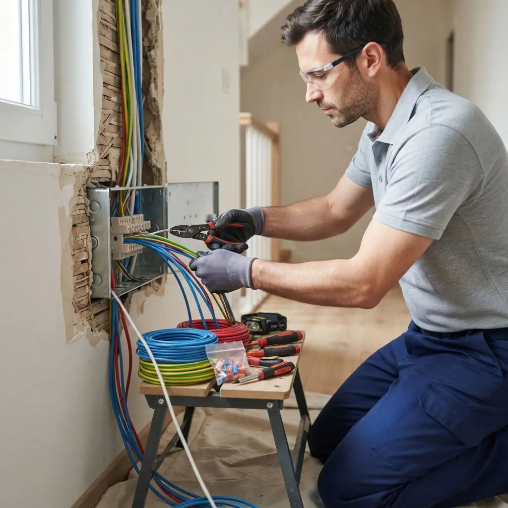 Quel est le déroulement de l’intervention d’un électricien à Aubergenville ?