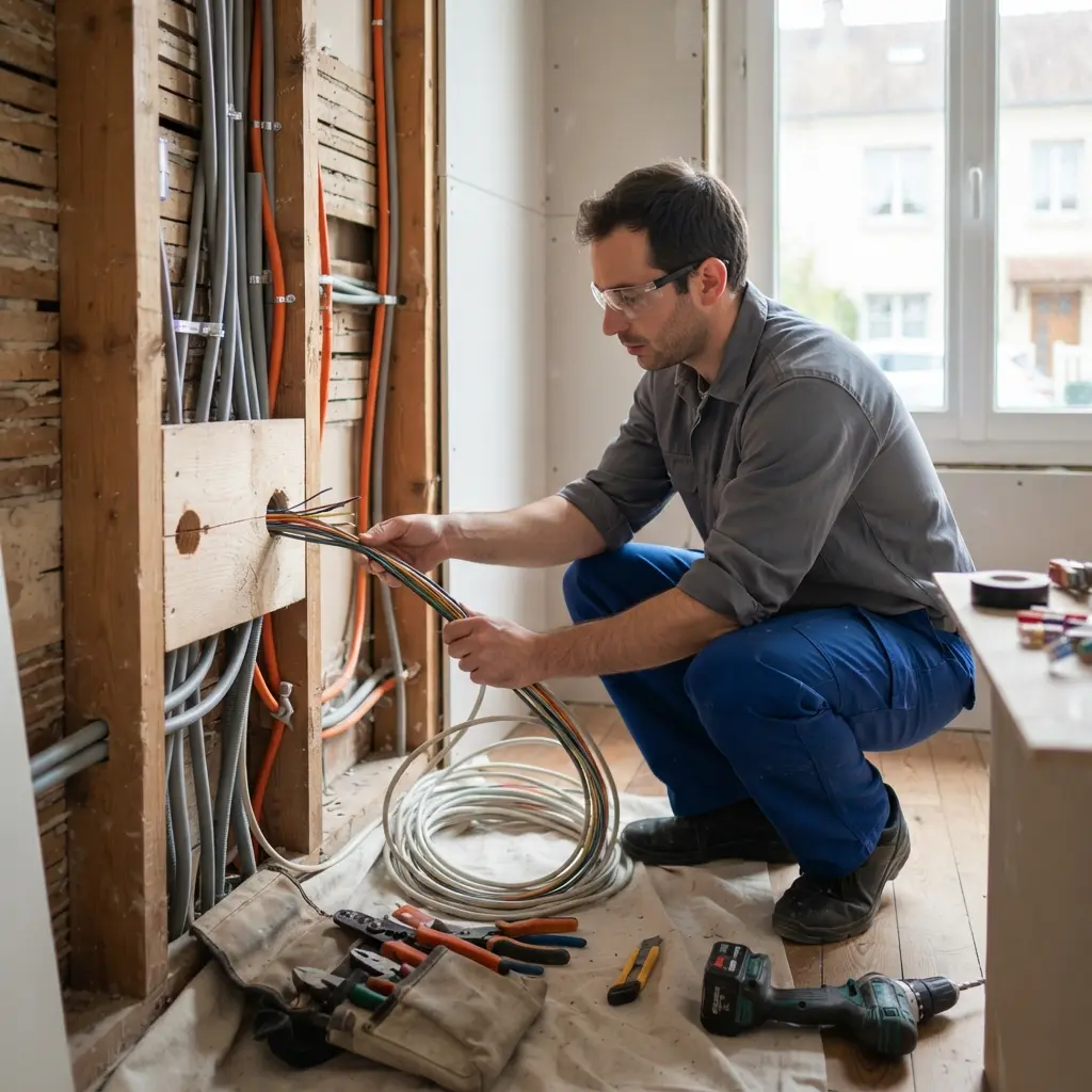Notre méthode pour refaire l'électricité à Gargenville