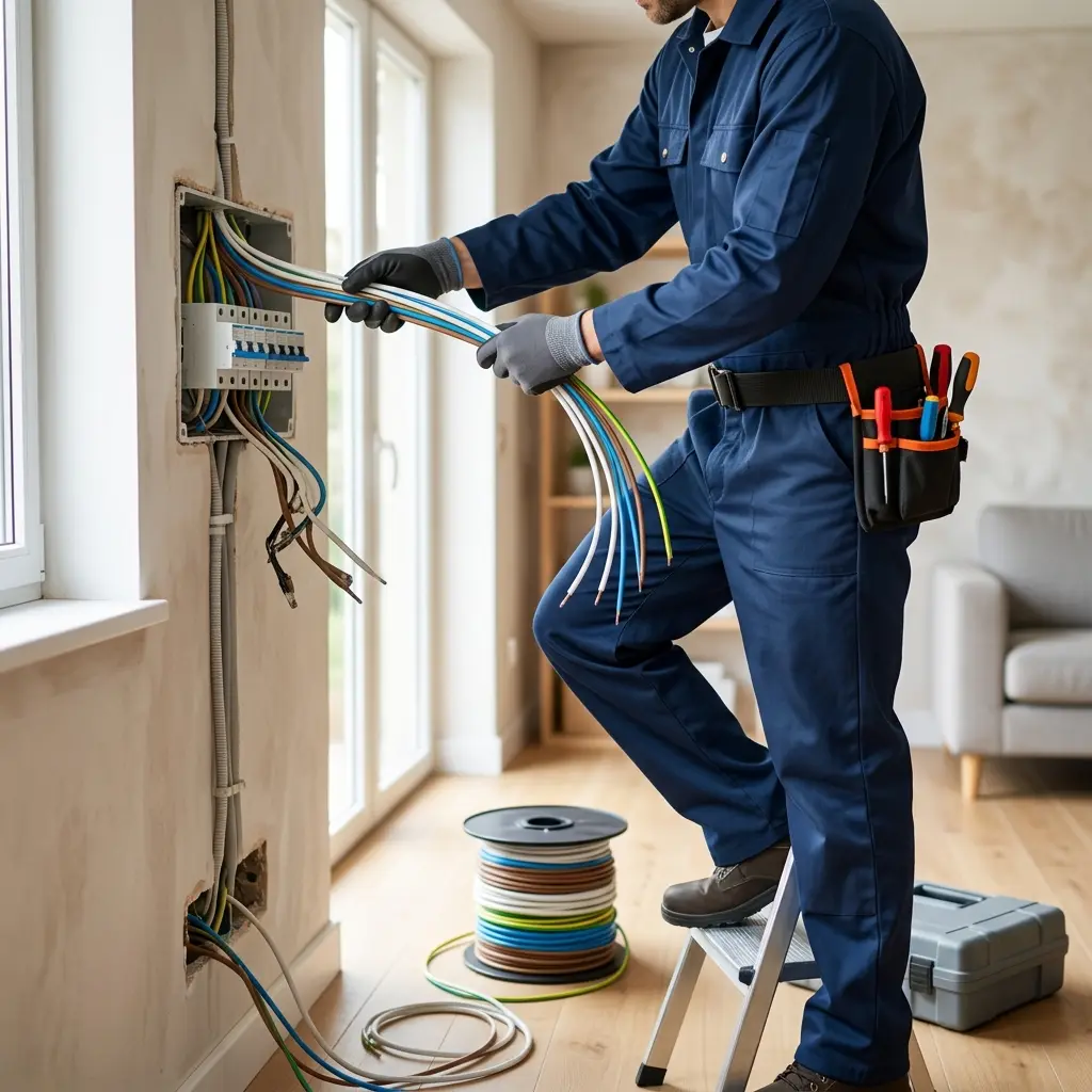 Refaire l'électricité Issou (78440)