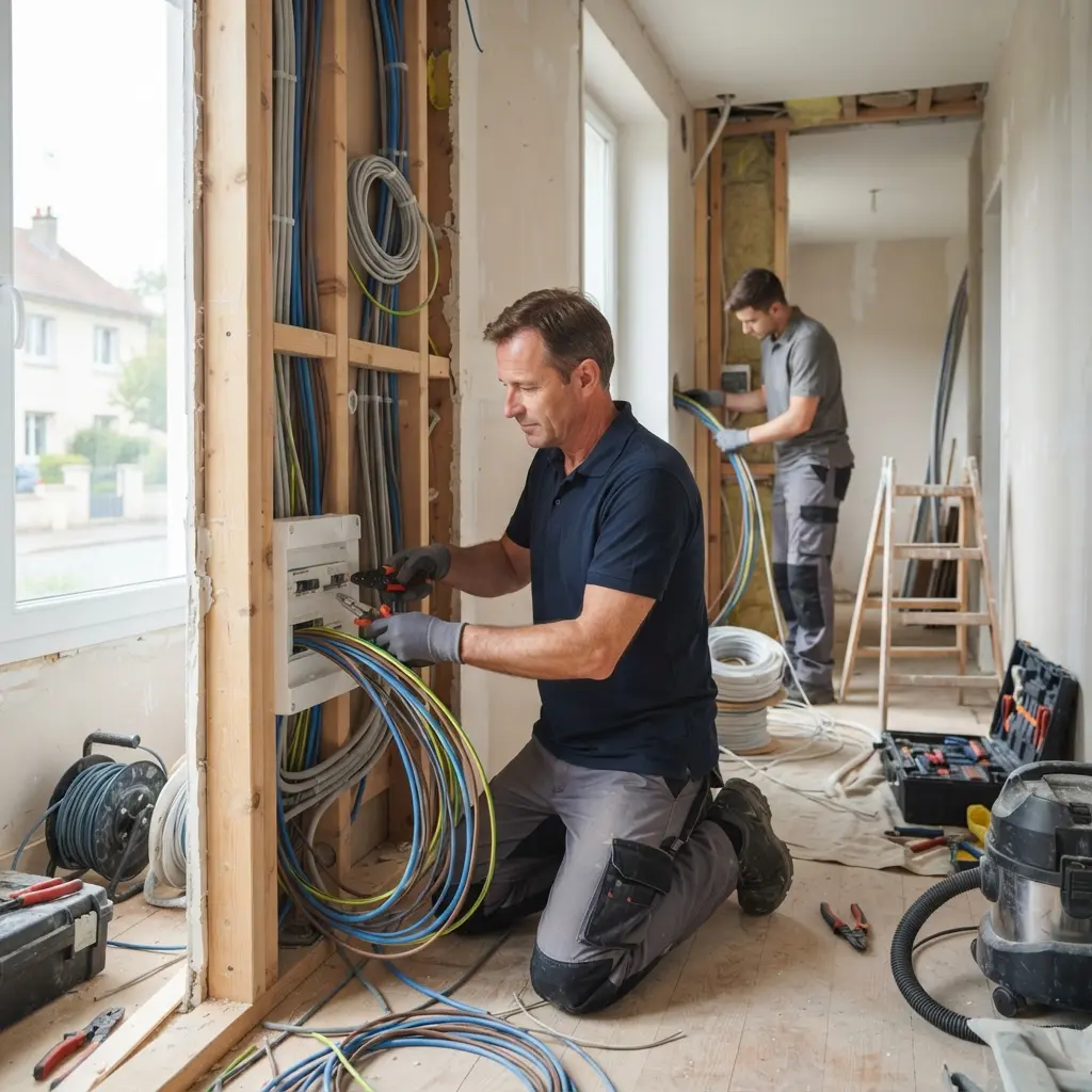 Une intervention technique maîtrisée