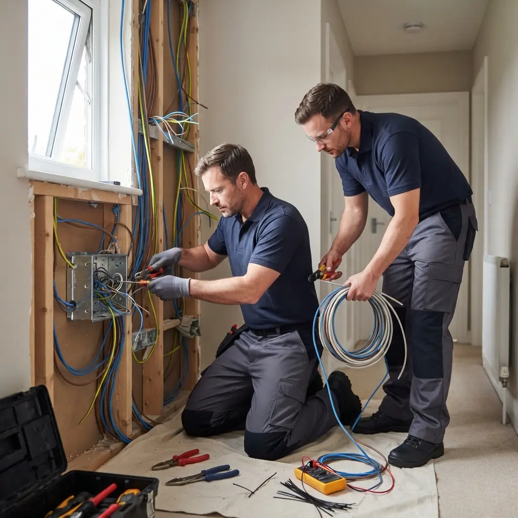 Votre chantier électrique à Buc, c’est dans les mains, sécurité assurée.