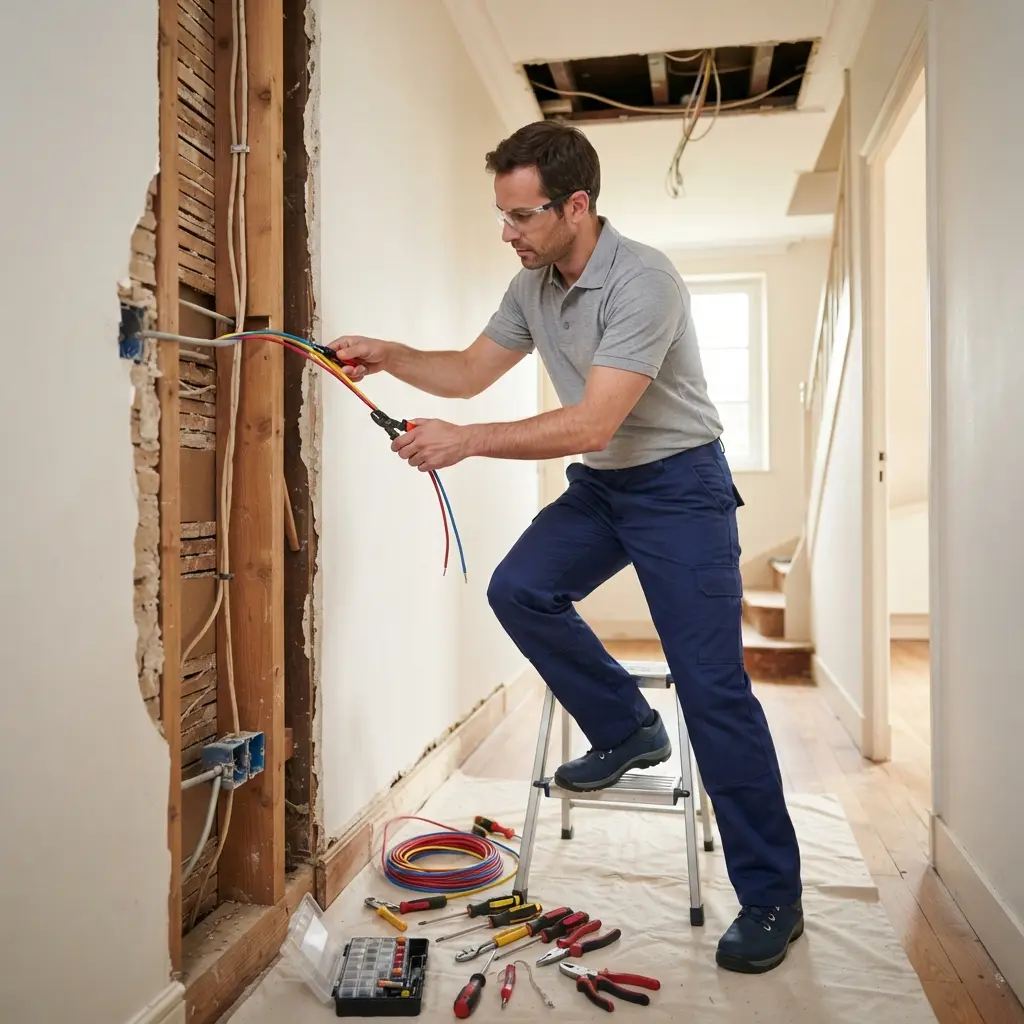 Refaire l'électricité Houdan (78550)