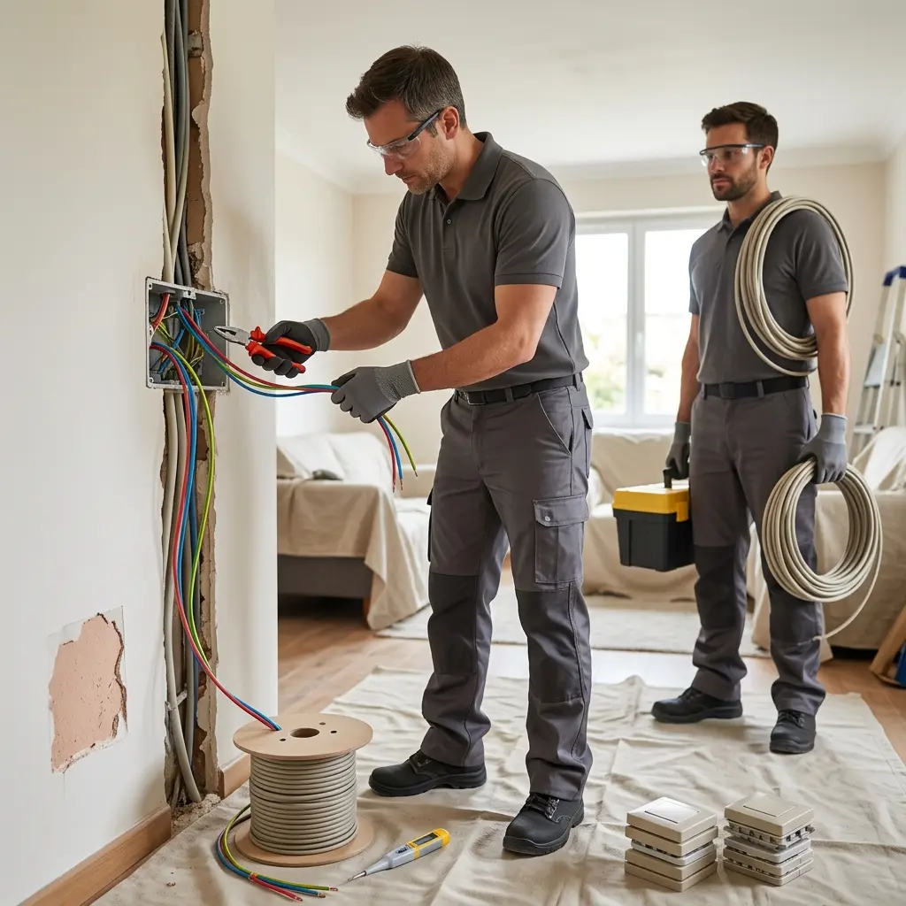 Précautions lors de vos travaux électriques